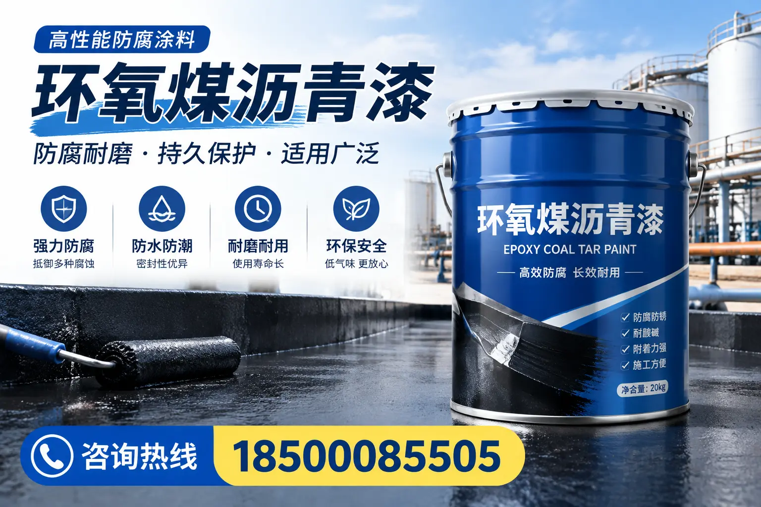 环氧煤沥青漆与传统涂料的对比,哪种更适合湘潭?