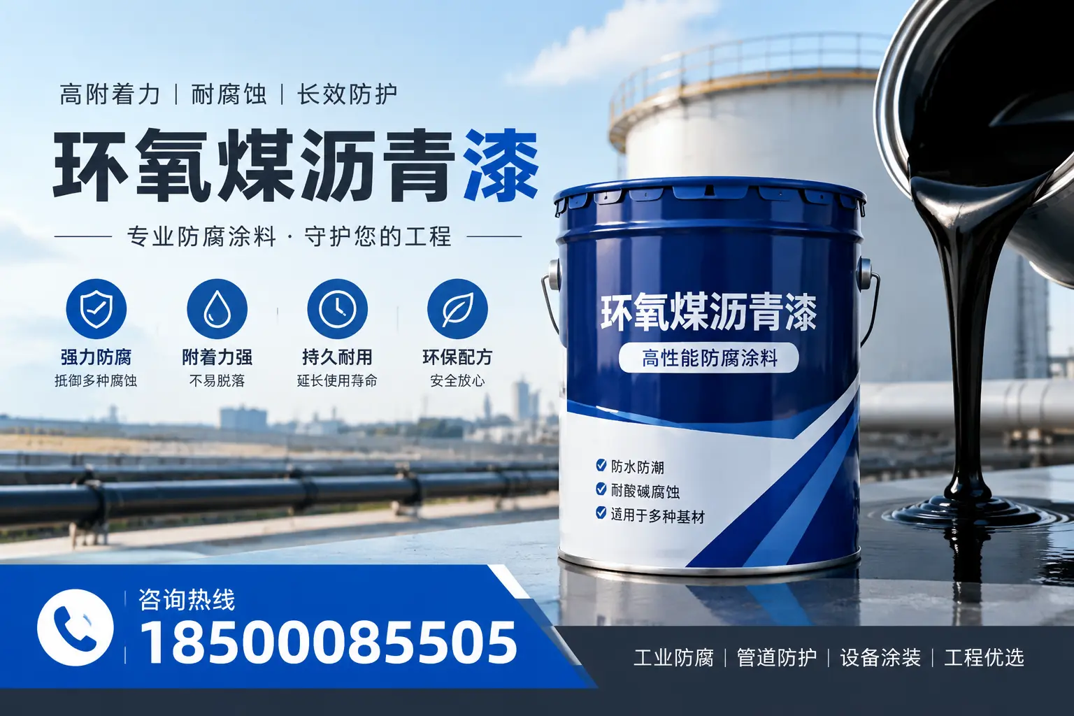 环氧煤沥青漆与普通涂料的对比,哪个更适合湘潭使用?